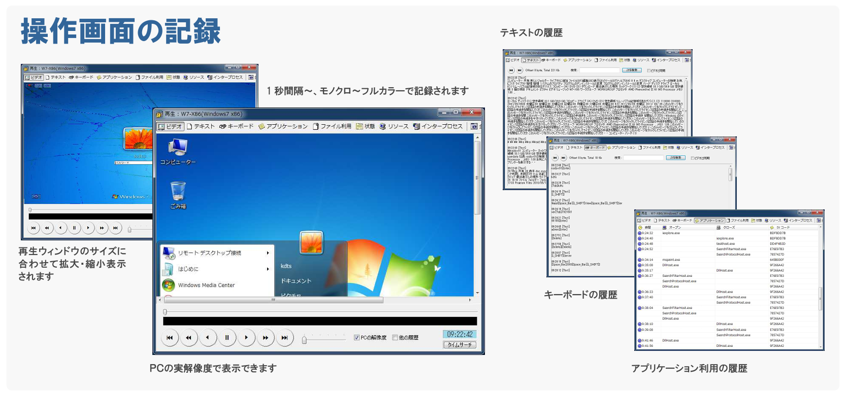 Example of Screen and Activity Recording